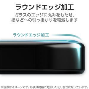 エレコム iPad mini(A17 Pro)用ガラスフィルム ダイヤモンドコート ガイドフレーム付 TB-A25SFLGDC-イメージ5