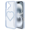 ラスタバナナ iPhone 16用Mignu TPU×PCケース ブルー＊フロストブルー 9124IP461HPFBL