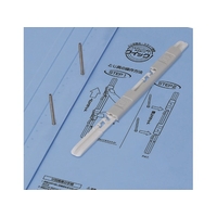 キングジム F820905-4432ｱｵ フラットファイル クイックイン〈PP〉A4