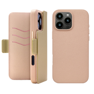 ユニケース iPhone 16 Pro Max用2Way Mag Flip Case ベージュ UNI-CSDIP24LP-2MFBE-イメージ1