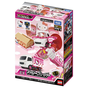 タカラトミー トミカ ジョブレイバー TJBEX キャリーブレイバー ハローキティ エクスプレス トラック ﾄﾐｶJBEXﾊﾛ-ｷﾃｲｴｸｽﾌﾟﾚｽﾄﾗﾂｸ-イメージ9