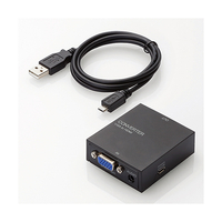 エレコム 映像変換コンバーター(VGA-HDMI) AD-HDCV03