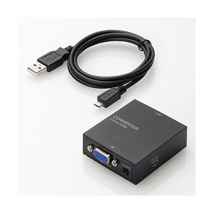 エレコム 映像変換コンバーター(VGA-HDMI) AD-HDCV03-イメージ1