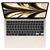 Apple 13インチMacBook Air： 8コアCPUと8コアGPUを搭載したApple M2チップ, 256GB SSD スターライト MLY13J/A-イメージ3