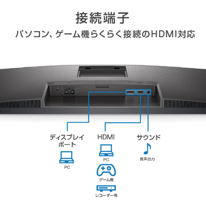 DELL 27型液晶ディスプレイ Sシリーズ エレメントブラック S2721HSXR-イメージ6