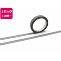 カモ井 mt large core 細かいギンガムチェックブラック強粘着10巻 FC416SM-MT10L077