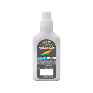 サクラクレパス ニューサクラカラー420mL しろ FCJ122R-APW420#50-イメージ1
