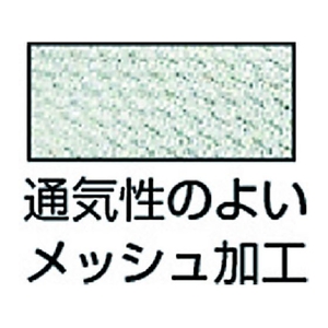 トラスコ中山 PU厚手手袋エンボス加工 グレー S FC258EZ-4089693-イメージ2