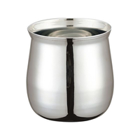 三宝産業 UK ステンレス ガラ入れ プレーン M FC962LJ-3673410