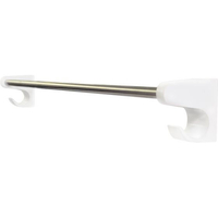 田窪工業所 フック付きステンレスタオルバー 粘着 36cm FC339NW-STN-36