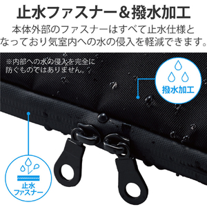 エレコム 抗菌インナーケース ブラック BM-IBAB14BK-イメージ5