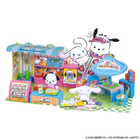 バンダイ Sanrio characters ポチャッコ&シナモロール フルーツサンドショップ ﾎﾟﾁﾔﾂｺｼﾅﾓﾛ-ﾙﾌﾙ-ﾂｻﾝﾄﾞｼﾖﾂﾌﾟ