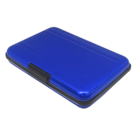 タイムリー M．2 SSDアルミ収納ボックス メタリックブルー M2BOX-ALBL