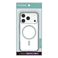 トリニティ iPhone 17 Pro用[Lumino] MagSafe対応 背面クリアハードケース クリア×ブルー TR-IP25M3-LOCMS-CLBL