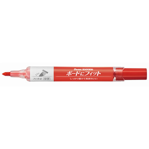 ぺんてる ノックル ボードにフィット 細～中字 赤 F417682-EMWL5SBF-B-イメージ1