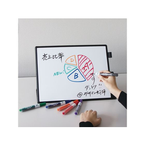 ぺんてる ノックル ボードにフィット 細～中字 赤 F417682-EMWL5SBF-B-イメージ3
