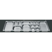 江部松商事 EBM/プロシェフ 18-8 GNパン補強重なり防止付 1／4 40mm FC649LJ-3568601