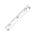 共栄プラスチック R-PET直線定規 20cm P-2020 FCA868U-4605531