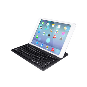 BUFFALO キーボード ケース一体型 iPad Air用 ブラック BSKBB25BK-イメージ2