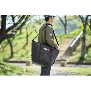 アイリスオーヤマ HUGEL エアロゲルトート型 クーラーバッグ 25L FCK709A-AGSC-T25C-イメージ5