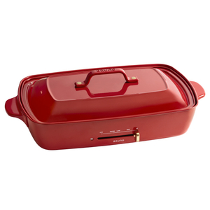 BRUNO ホットプレート グランデサイズ レッド BOE026-RD BRUNO ホットプレート グランデサイズ レッド BOE026-RD