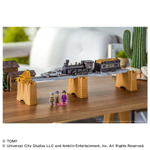 タカラトミー プラレール バック・トゥ・ザ・フューチャーPART3 蒸気機関車131号&タイムマシン PLAキャラクター Pﾚ-ﾙBTTF3ｼﾞﾖｳｷｷｶﾝｼﾔﾀｲﾑﾏｼﾝ-イメージ11