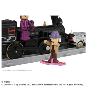 タカラトミー プラレール バック・トゥ・ザ・フューチャーPART3 蒸気機関車131号&タイムマシン PLAキャラクター Pﾚ-ﾙBTTF3ｼﾞﾖｳｷｷｶﾝｼﾔﾀｲﾑﾏｼﾝ-イメージ9