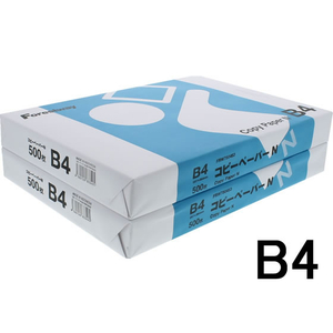 Forestway コピーペーパーN B4 500枚×2冊 F809552-FRW780453-イメージ1