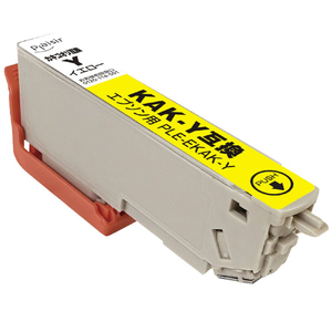 プレジール 汎用インクカートリッジ イエロー PLE-EKAK-Y-イメージ1