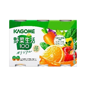 カゴメ 野菜生活100 6缶 1パック（6缶） F815149-イメージ1