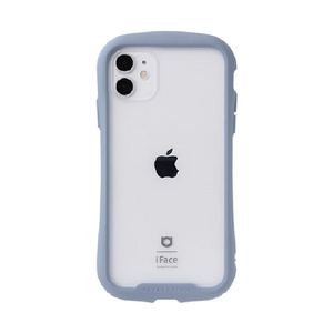 HAMEE iPhone 11用ハイブリッドケース iFace Reflection ペールブルー 41-935507