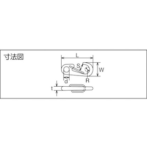 水本機械製作所 ステンレス ミニクリップ 長さ26mm (2個入) FC122FH-3789128-イメージ3