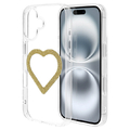 ラスタバナナ iPhone 16用Mignu TPU×PCケース ラメゴールド 9127IP461HPGD