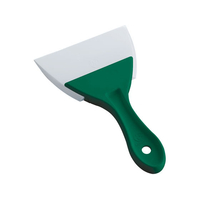 カンダ PC柄三角シリコンゴムヘラ緑大 FC70094