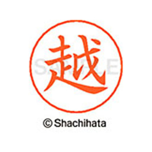 シヤチハタ ネームペン用ネーム シルバー 既製 越 FC46888-X-GPS-1117-イメージ1