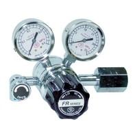 ヤマト産業 分析機用二段圧力調整器 FR-1B W21-14(左)ヘリウム2～15Rc1／440L／min FC398HZ-4344618