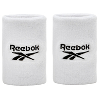 Reebok スポーツリストバンド(ロング) ホワイト RASB-11025WH
