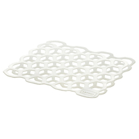 リッチェル ラクール シリコーンマット ホワイト ｼﾘｺ-ﾝﾏﾂﾄW