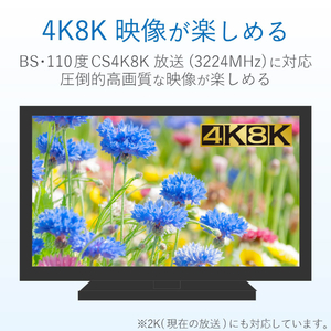 DXアンテナ テレビ接続用同軸ケーブル(2m) ライトグレー 2JW2SLS(B)-イメージ3