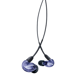 SHURE 高遮音性イヤホン SEイヤホンシリーズ パープル SE215SPE-PL-A-イメージ2