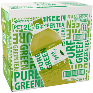 伊藤園 お～いお茶 PURE GREEN 2L×6本 FCG444V-イメージ3
