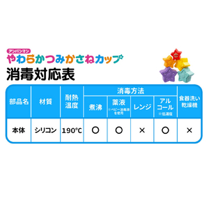 アガツマ アンパンマン シリコントイ やわらかつみかさねカップ APｼﾘｺﾝﾄｲﾔﾜﾗｶﾂﾐｶｻﾈｶﾂﾌﾟ-イメージ4