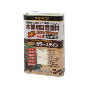 サンデーペイント エコウッドカラーステイン 外 透明C 1600mL FCE436Z-#254712-イメージ1