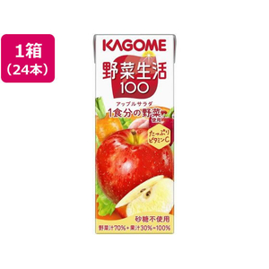 カゴメ 野菜生活100 アップルサラダ 200ml 24本 FCB226N-3075-イメージ1