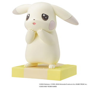 タカラトミー ポケットモンスター ぽこ あ ポケモン のんびりドール ピカチュウ(うすいろ) ﾎﾟｺｱﾎﾟｹﾓﾝﾉﾝﾋﾞﾘﾋﾟｶﾁﾕｳｳｽｲﾛ-イメージ1