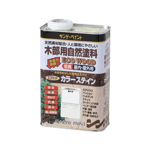 サンデーペイント エコウッドカラーステイン 外 透明C 700mL FCE437Z-#254705-イメージ1