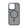 MOMAX iPhone 15 Pro Max用Magsafe対応ケース Play ネイビー MM25553I15PM