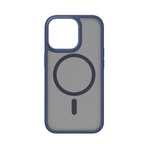 MOMAX iPhone 15 Pro Max用Magsafe対応ケース Play ネイビー MM25553I15PM-イメージ1