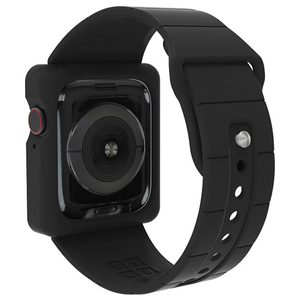 EYLE Apple Watch Series 6/5/4/SE ケース付きバンド 44mm ブラック XEA03-TL-BK-イメージ3