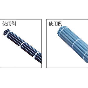 トラスコ中山 TRUSCO しめしめ60用ベルト 幅6mm×長さ75m 白 しめしめ60用ベルト白6mm×75m1個 FC209GY-2130050-イメージ4